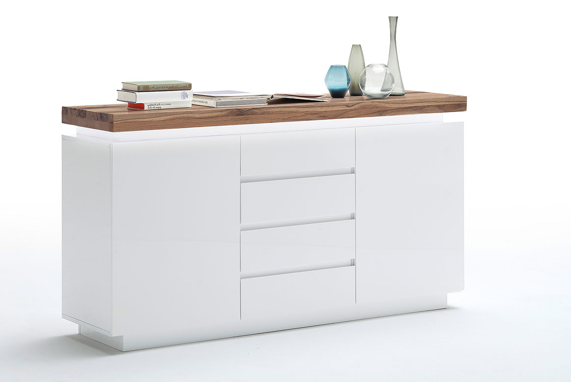 Sideboard weiss matt Romina. Sideboard weiss matt Romina.