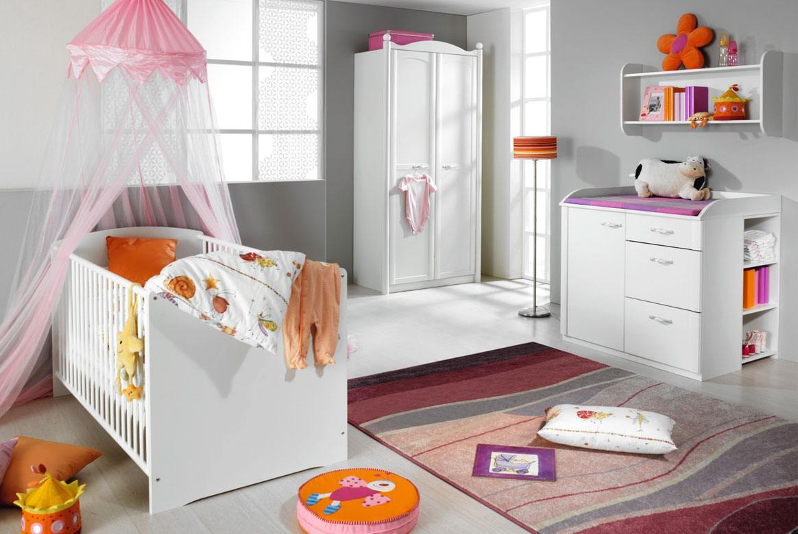 Abbildung Babyzimmer modern weiss Lilly | W35 Abbildung Babyzimmer modern weiss Lilly | W35