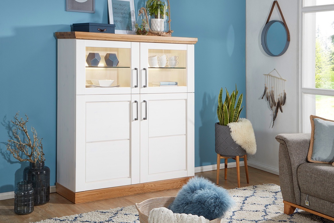 Highboard Landhausstil weiss Season | T03 Highboard Landhausstil weiss Season| T03