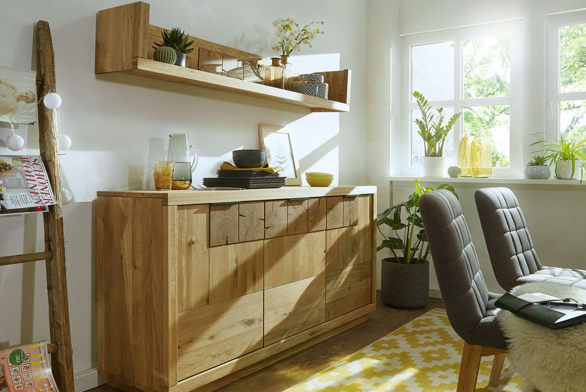 Sideboard I Massivholz Wildeiche geölt Jale II | T06 Sideboard I Massivholz Wildeiche geölt Jale II | T06