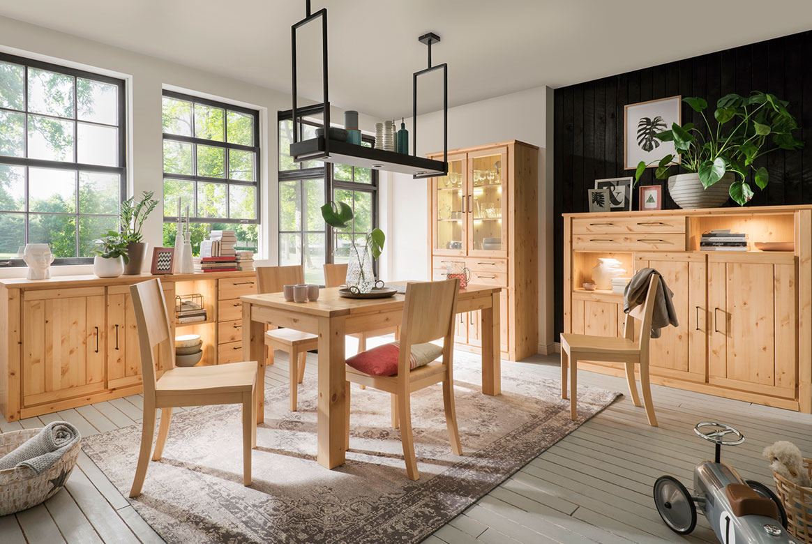 Esszimmer Kiefer Massivholz Gotland | W01 Esszimmer Kiefer Massivholz Gotland | W01